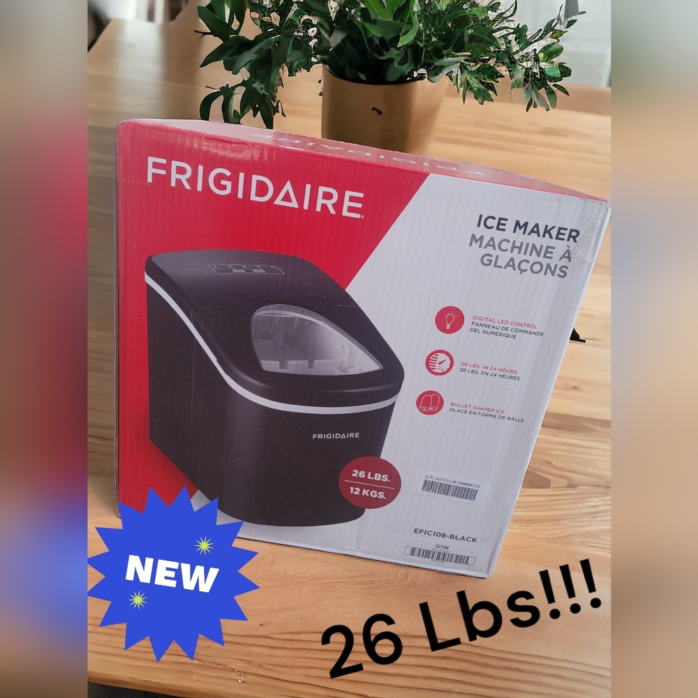 Frigidaire 26 lbs portable ice maker